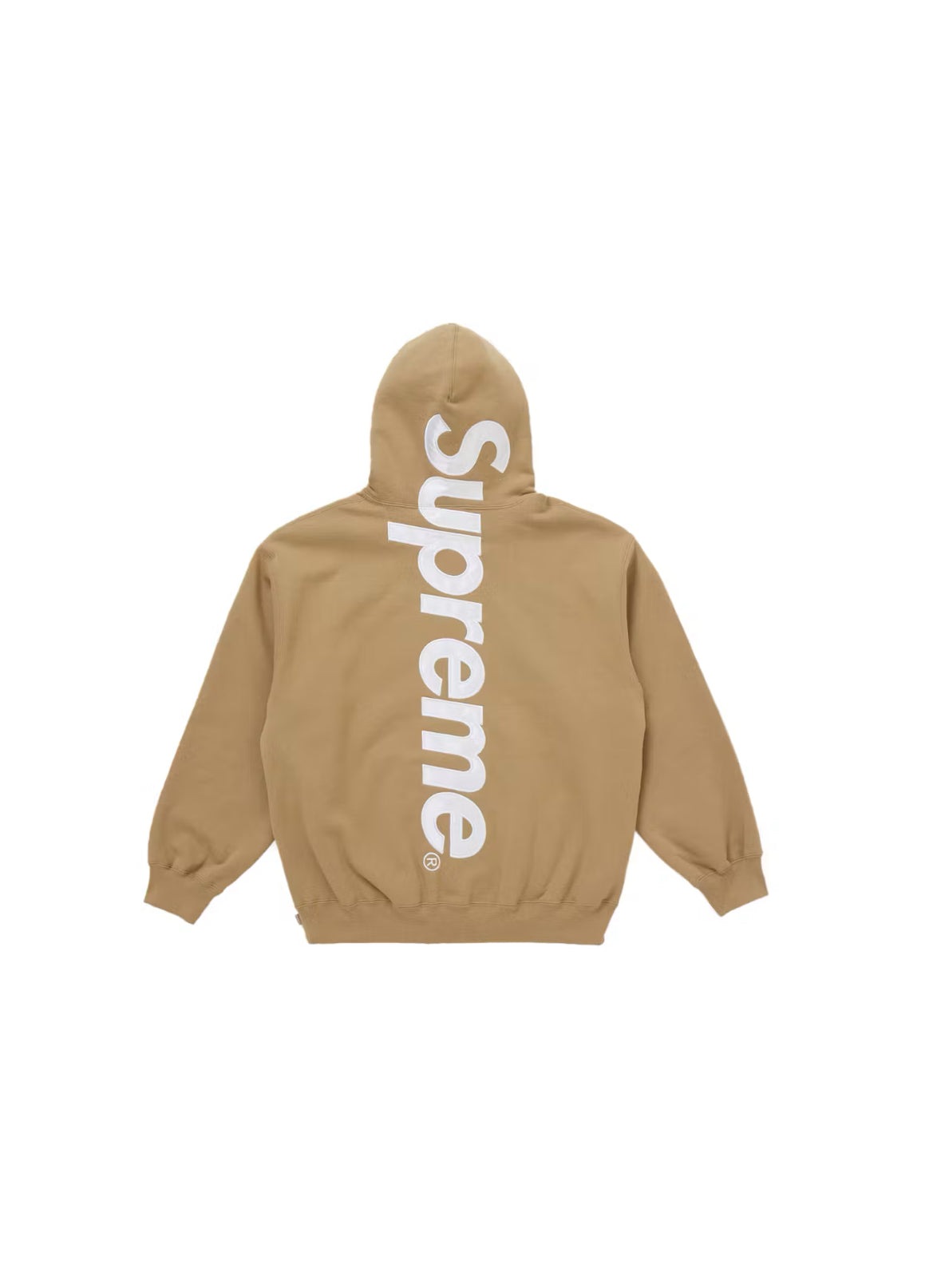 BROWN APPLIQUE HOODIE
