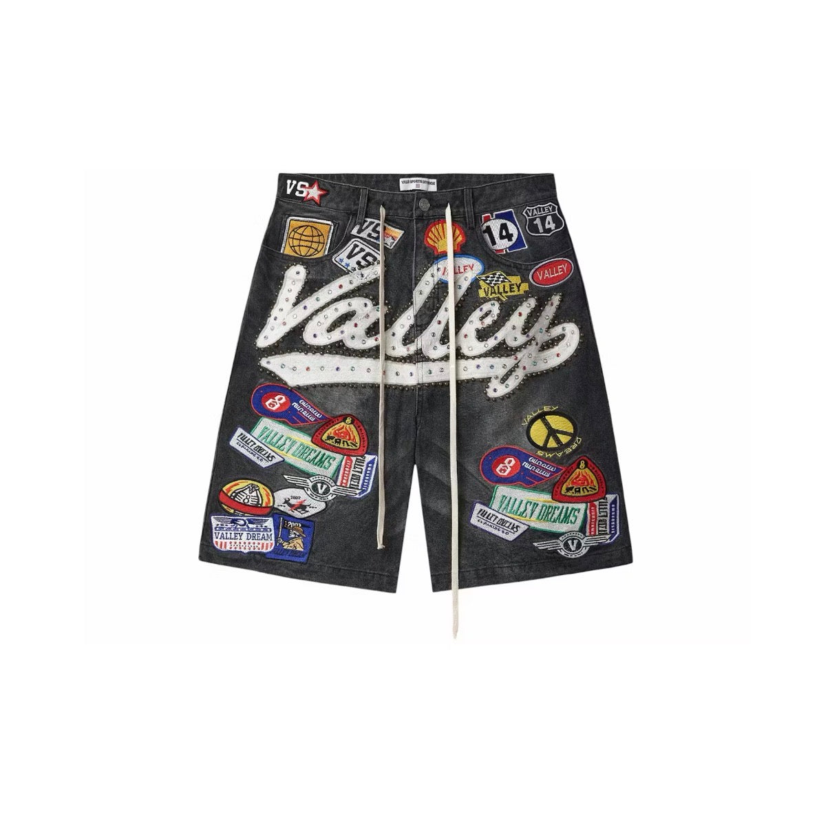 Vale Forever 1980s Jorts 'Black Wash'