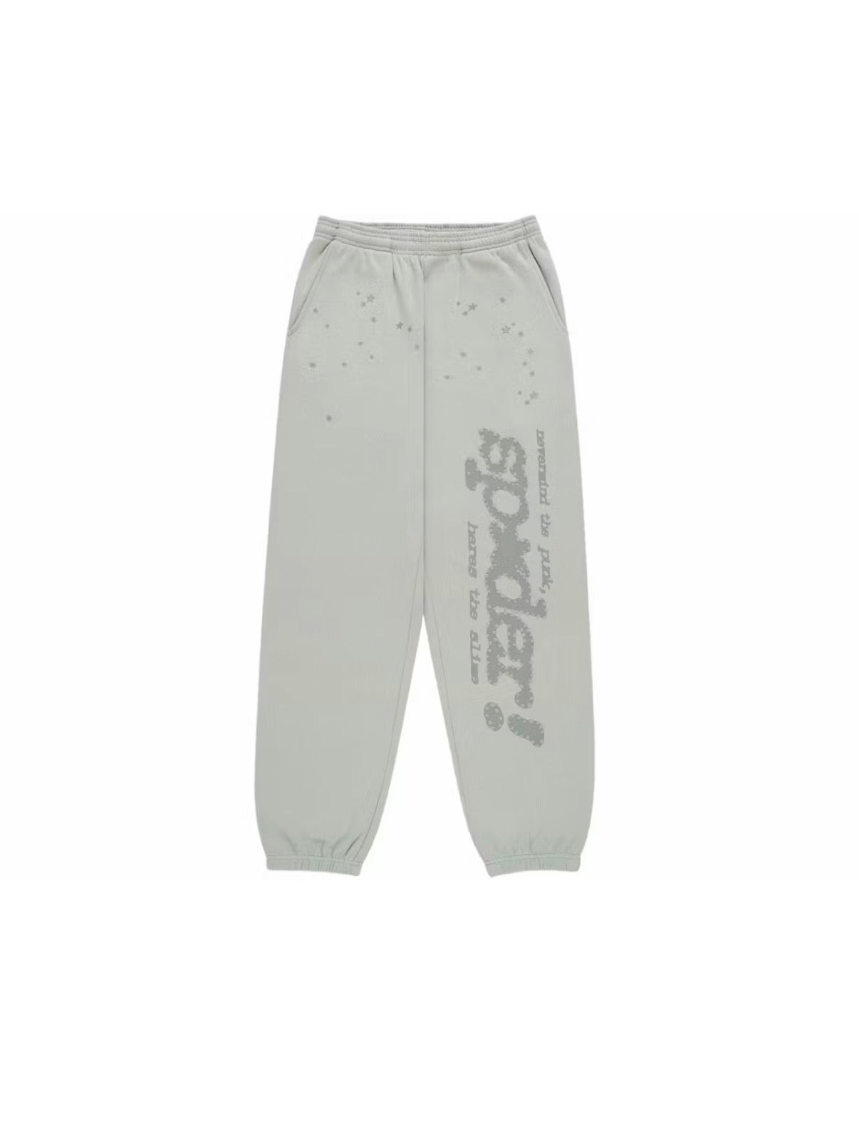 Sp5der Tonal Punk V2 Sweatpants 'Sport Grey'