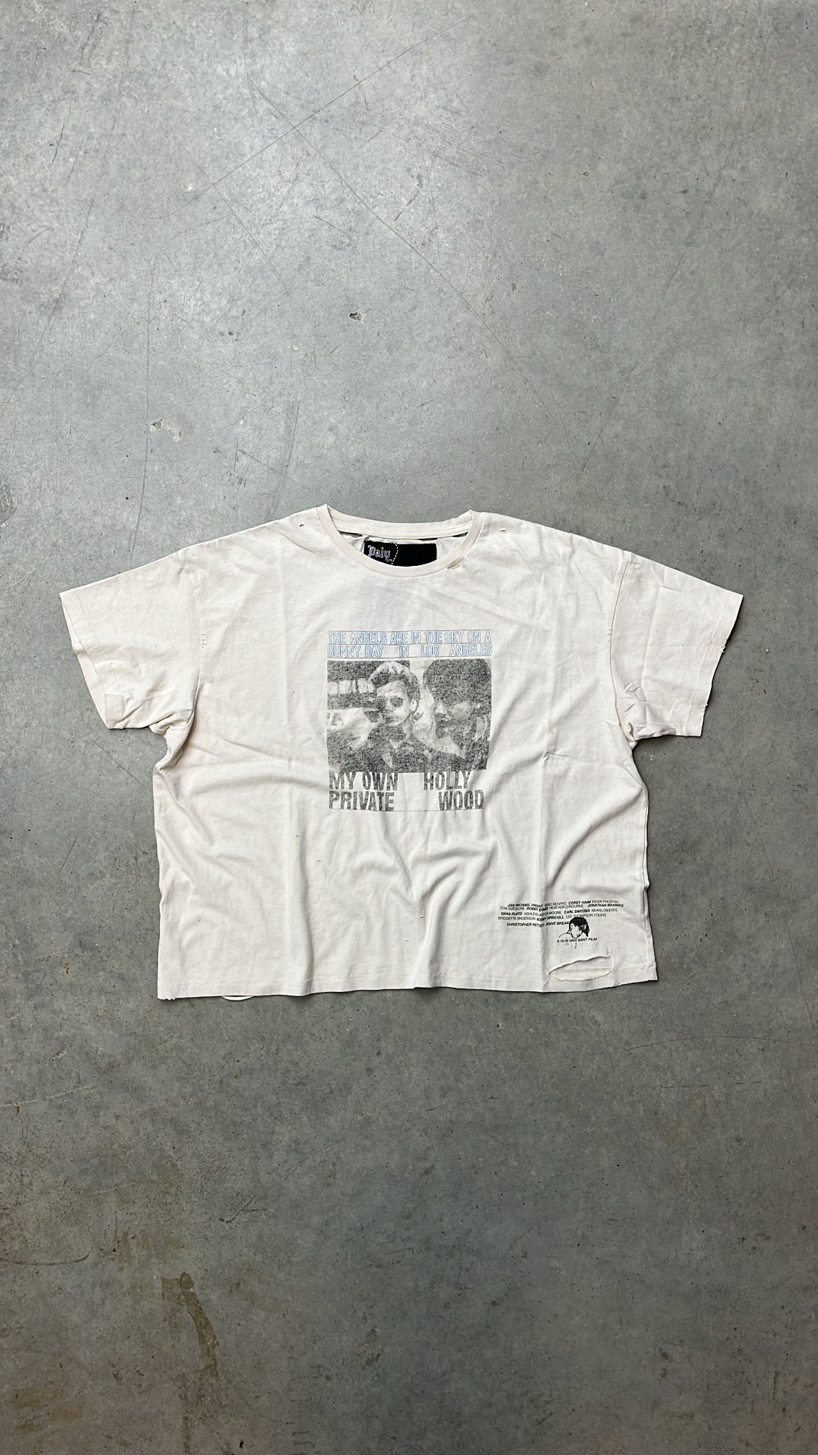 Paly Hollywood Lost Angels Tee 'Cream'