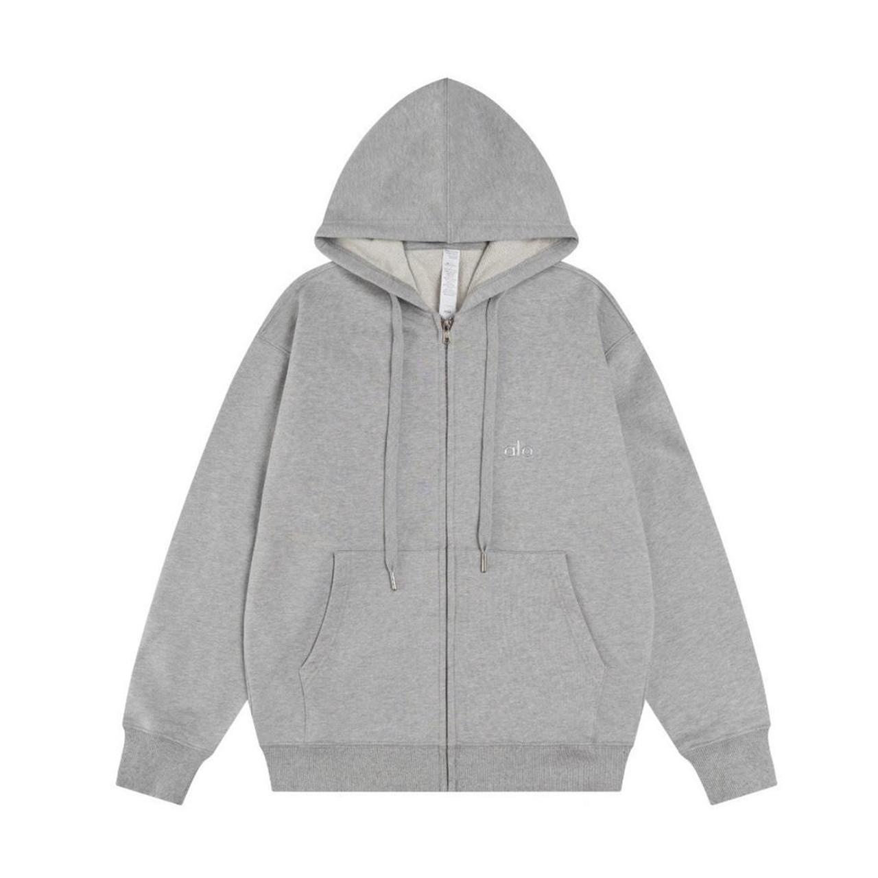 GREY FULL ZIP
