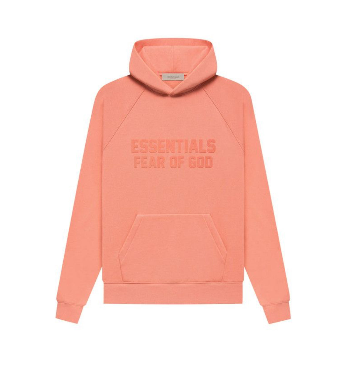 ‘CORAL’ ESSENTIALS HOODIE