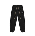 ESSENTIAL FLEECE SWEATPANTS BLACK/WHITE