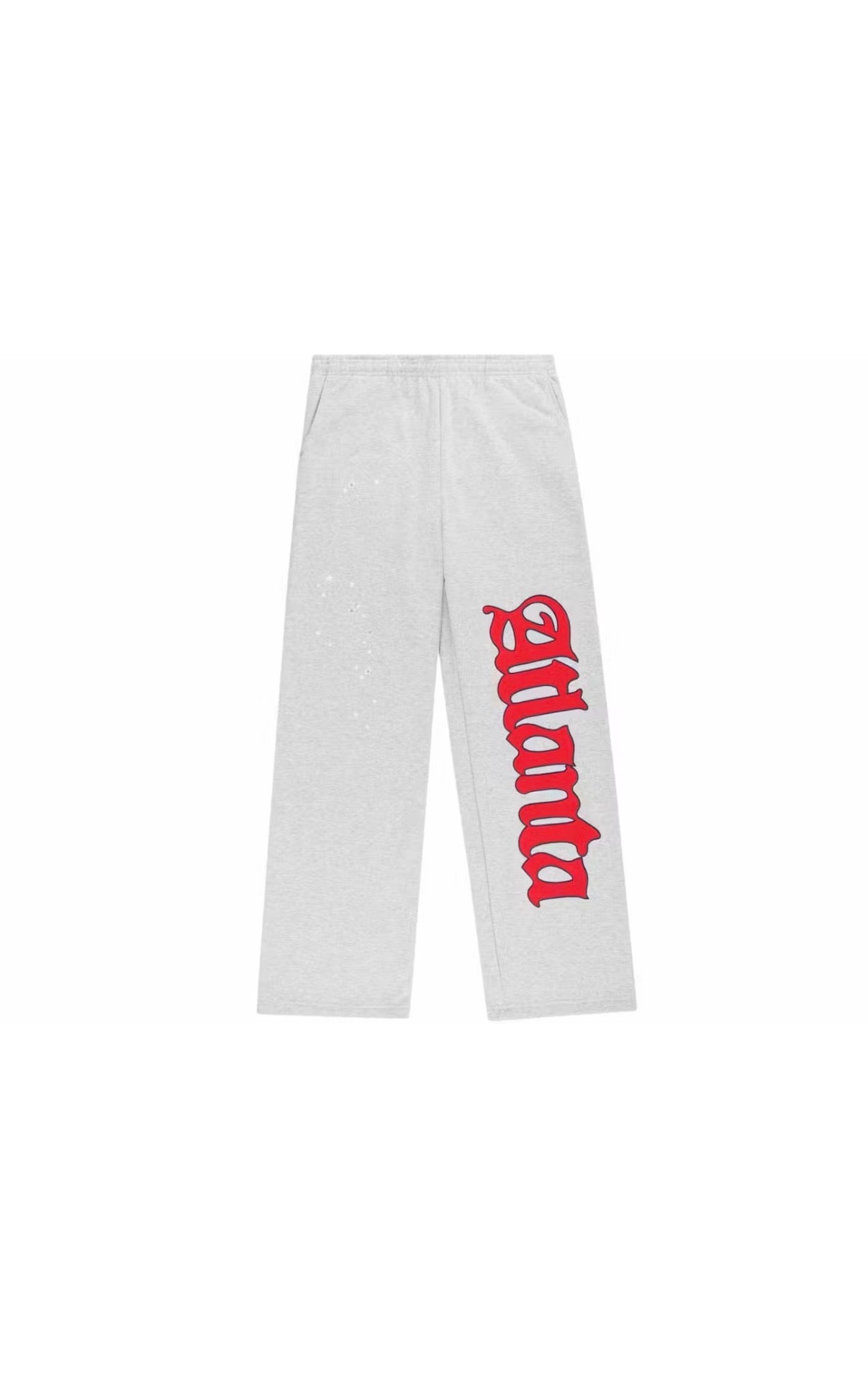 Sp5der Atlanta Wide Leg Sweatpants 'Heather Grey'