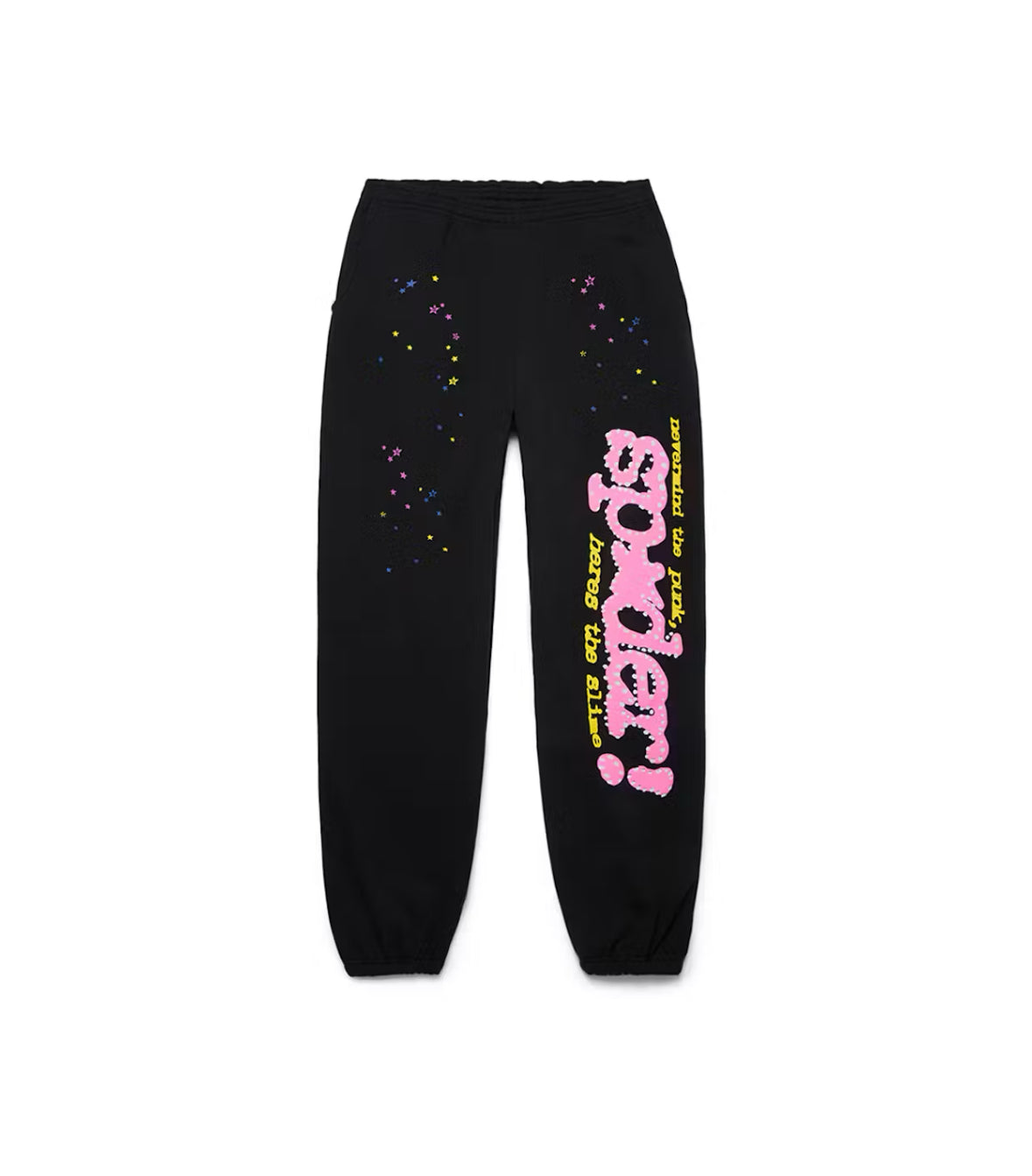 SP5DER P*NK V2 SWEATPANTS ‘BLACK’