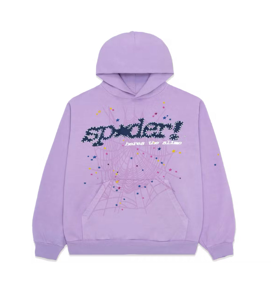 SP5DER AÇAÍ HOODIE PURPLE