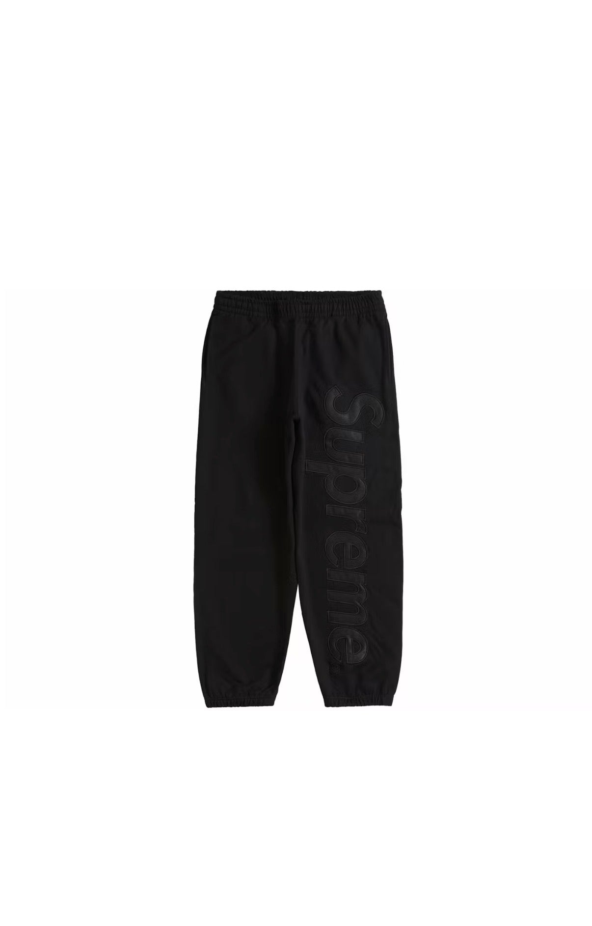 Supreme Appliqué Sweatpants 'Triple Black'