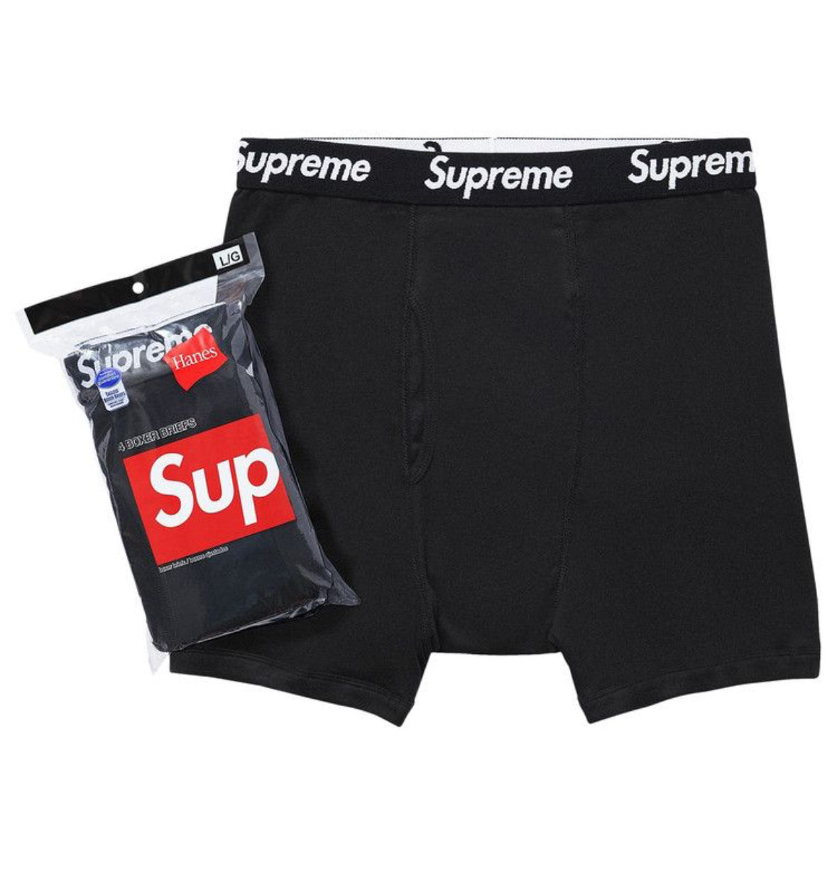 4 PACK BOXERS BLACK