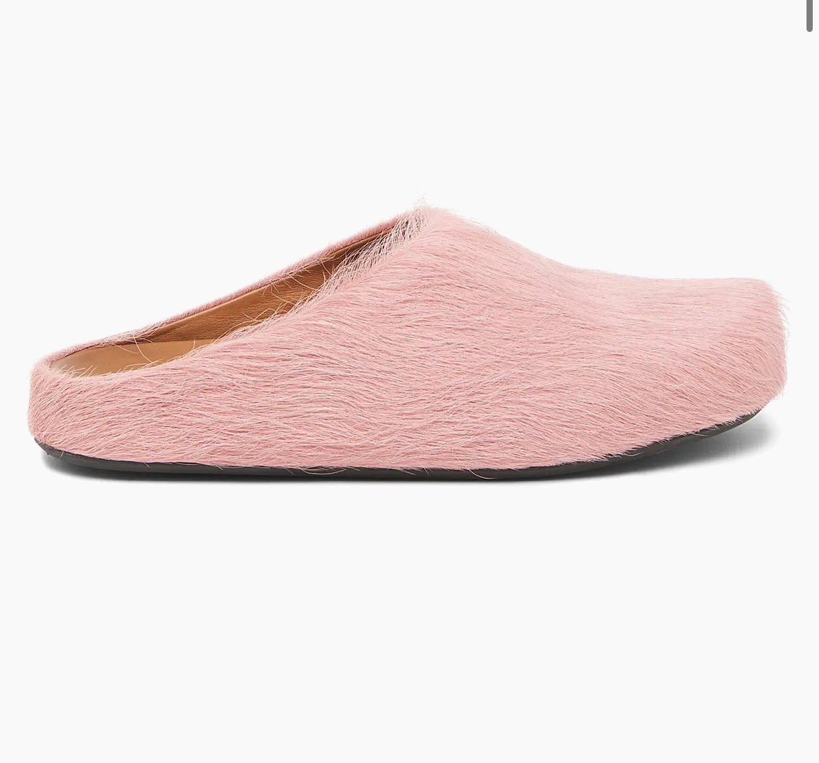 LIGHT PINK MARNI SLIP-ON LOAFERS