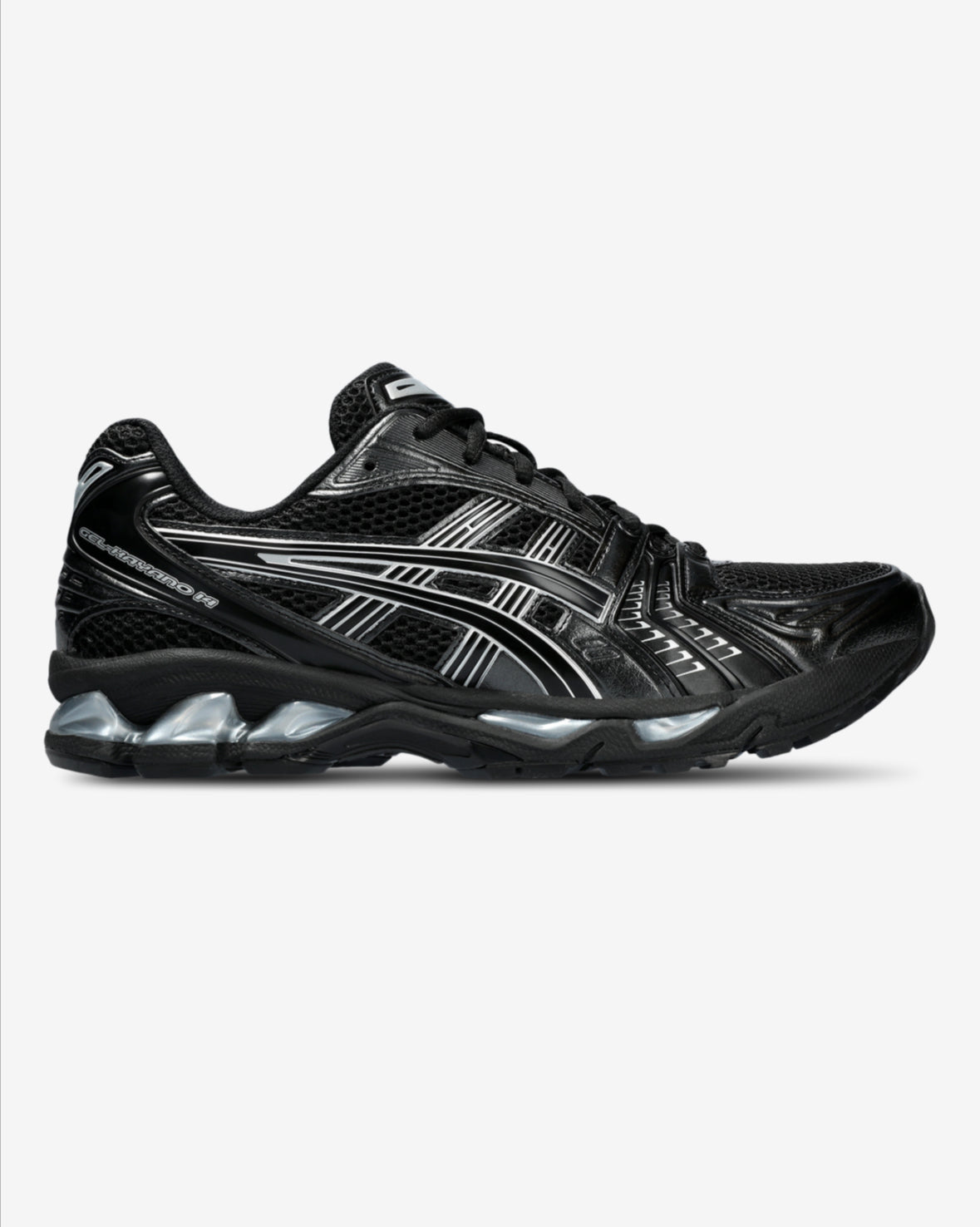 KAYANO 14 METALLIC BLACK PURE SILVER