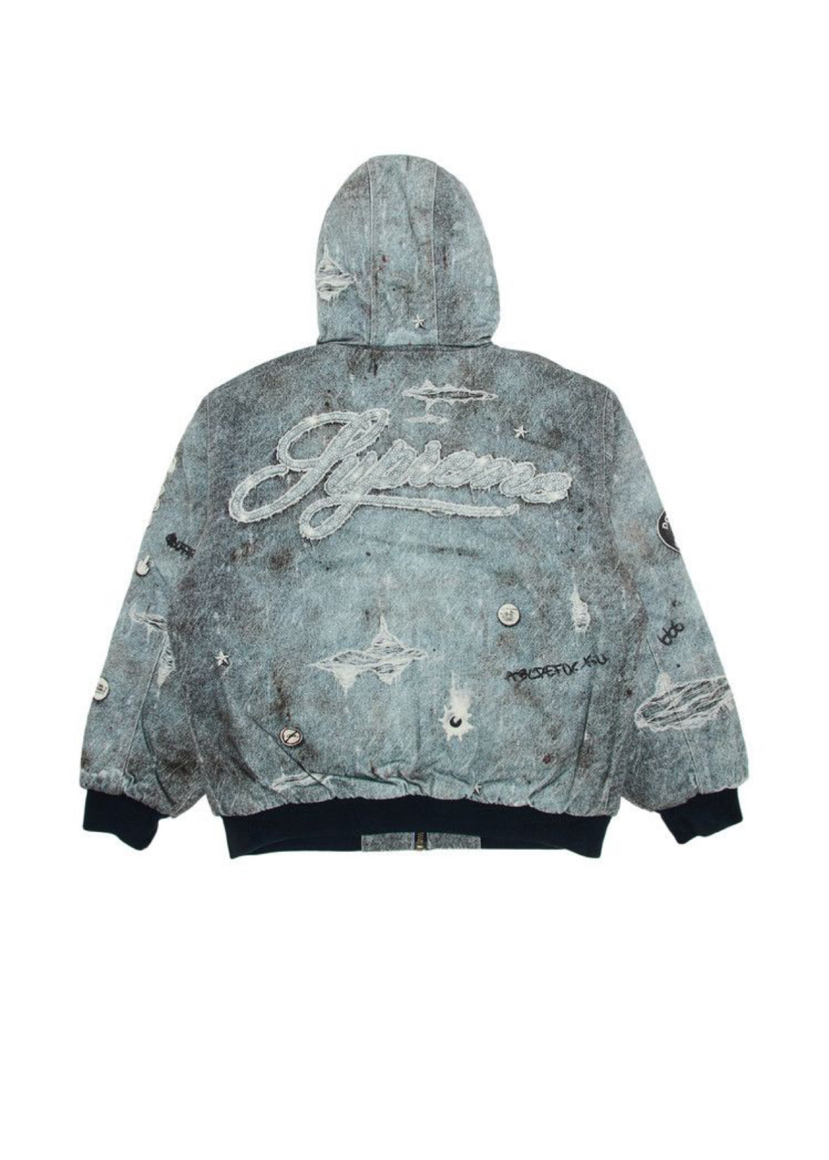 SUPREME HJR HOODED WORK JACKET (PRE OWNED)