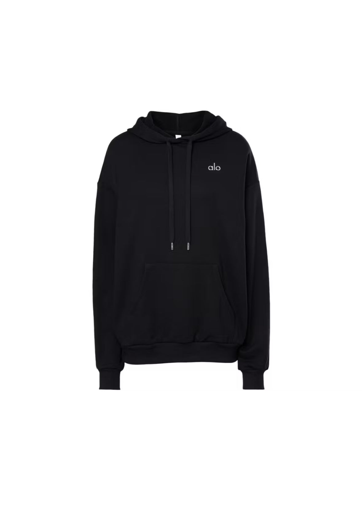 ALO ACCOLADE HOODIE 'BLACK'