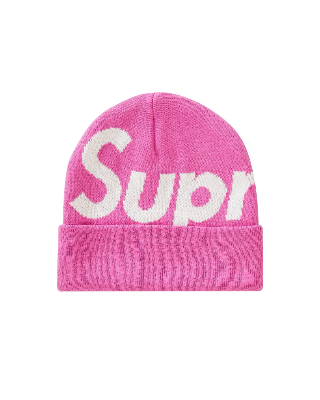 BIG LOGO BEANIE ‘PINK’