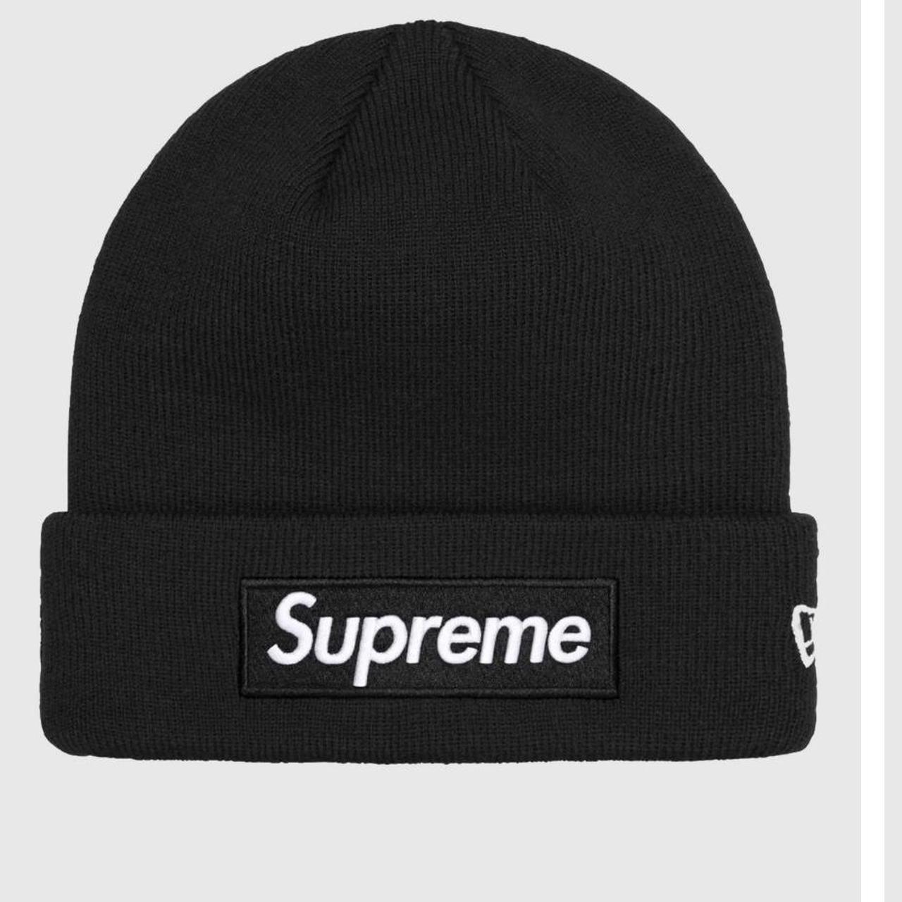 BOX LOGO BLACK BEANIE