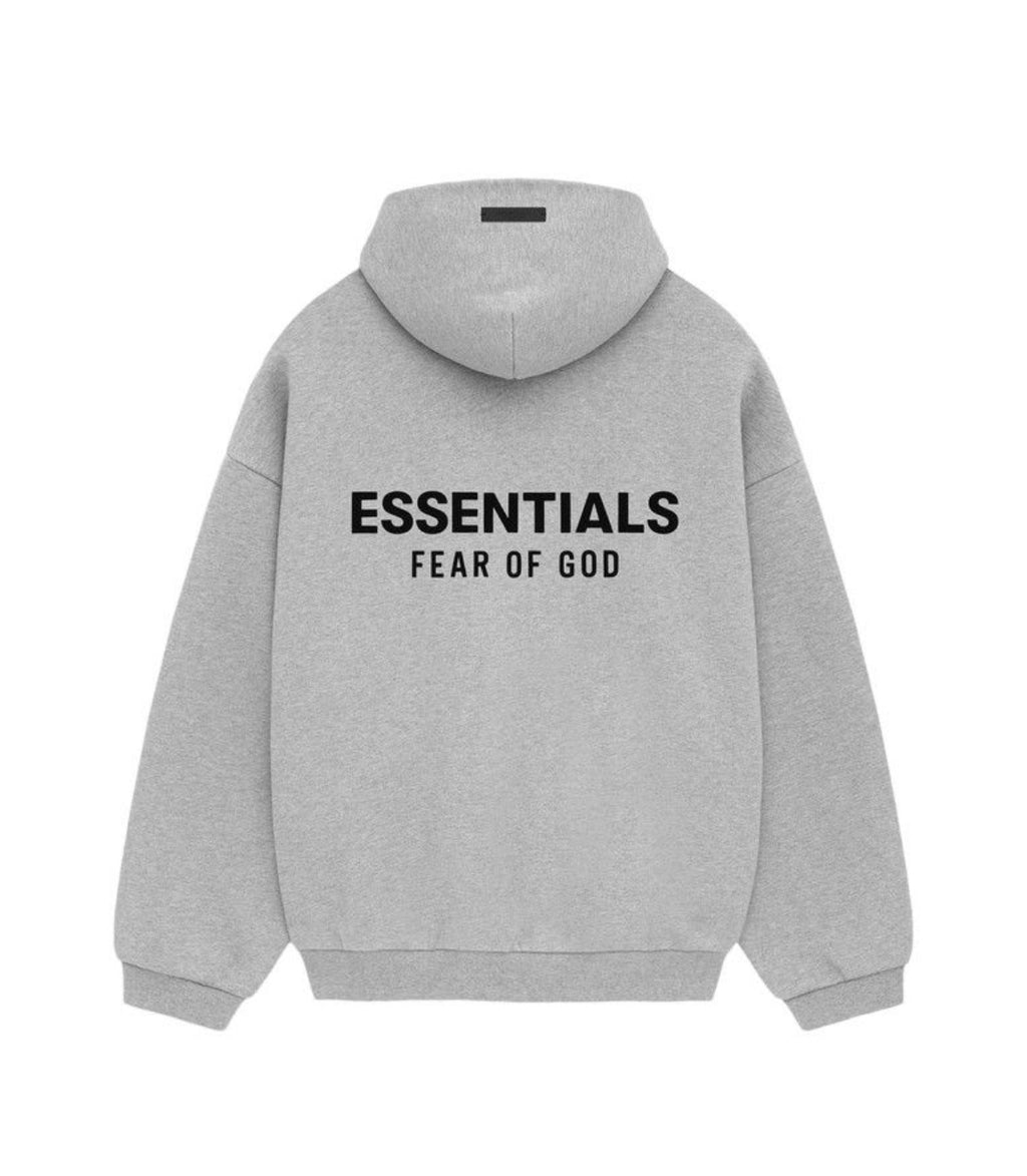LIGHT OAT ESSENTIALS HOODIE