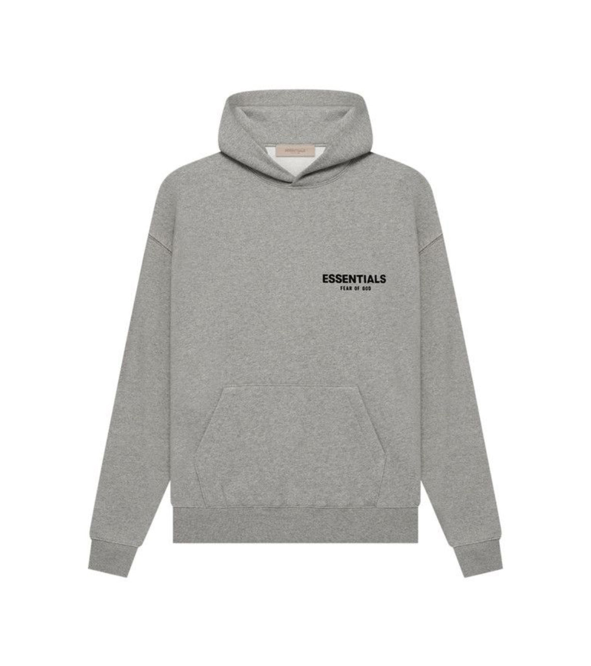 DARK OATMEAL ESSENTIALS HOODIE