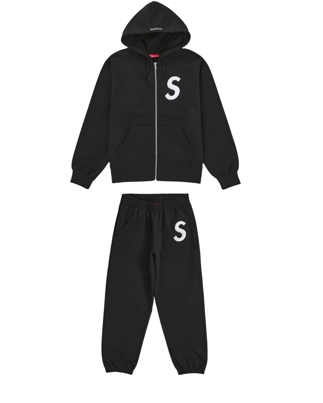 Black Logo "S" Supreme Set